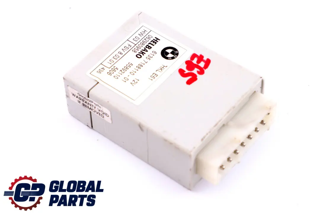 HKL Module D'unité Contrôle Du Couvercle De Coffre À Bagages pour BMW E61 E65 E66 E67 à propos du numéro de pièce 6921404 BMW E61 E65 E66 E67 HKL Module D'unité Contrôle Du Couvercle De Coffre À Bagages - SKU 7188110 - Numéro de pièce 6921404