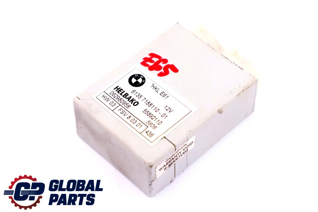 BMW E61 E65 E66 E67 HKL Bootlid Trunk Lid Control Unit Module - SKU 7188110 - Número de pieza 6921404