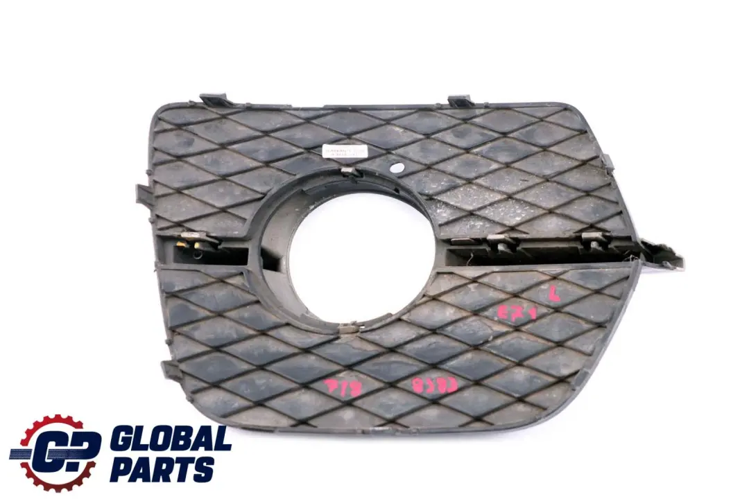 BMW X6 Series E71 Front Bumper Fog Light Closed Grill Left Side N/S - SKU 7188383 - Part number 7188383