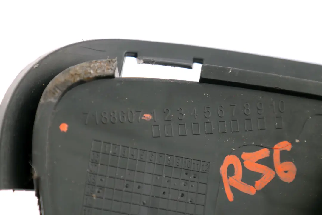 Trim Front Bumper Grille Grill Chrome Lower Bottom to Mini Cooper R55 R56 LCI with Part number 7188607 Mini Cooper R55 R56 LCI Trim Front Bumper Grille Grill Chrome Lower Bottom - SKU 7188607 - Part number 7188607