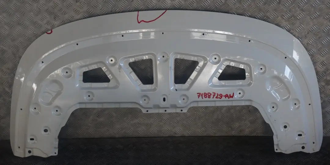 Folding Top Compartment Lid Cover Alpinweiss White to BMW 1 Series E88 Convertible with Part number 7188729 BMW 1 Series E88 Convertible Folding Top Compartment Lid Cover Alpinweiss White - SKU 7188729-AW - Part number 7188729