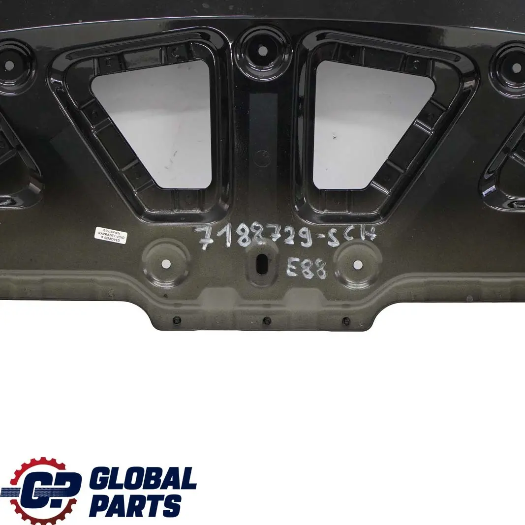 BMW 1 E88 Convertible Folding Top Compartment Lid Cover Schwarz 2 Black - 668 - SKU 7188729-SCH - Part number 7188729