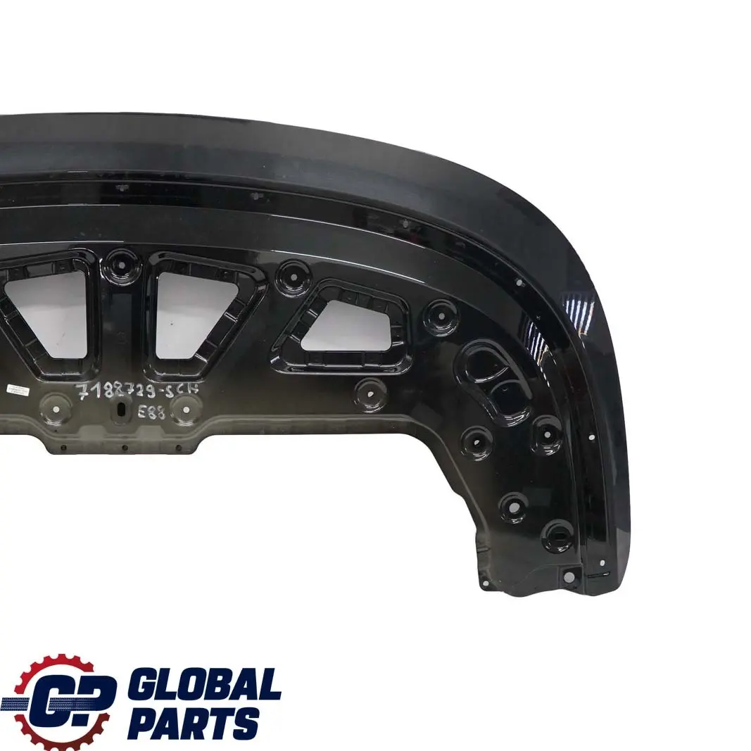 BMW 1 E88 Convertible Folding Top Compartment Lid Cover Schwarz 2 Black - 668 - SKU 7188729-SCH - Part number 7188729