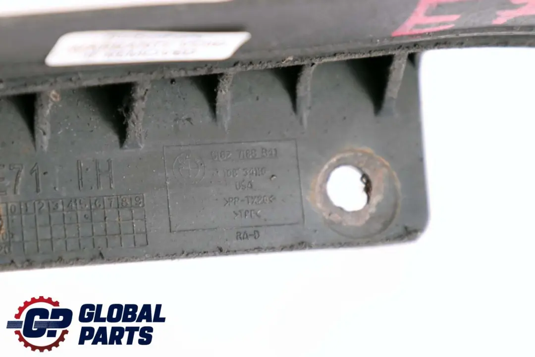 Deflector Lip Rear Left N/S Trim to BMW X6 Series E71 with Part number 7188841 BMW X6 Series E71 Deflector Lip Rear Left N/S Trim - SKU 7188841 - Part number 7188841