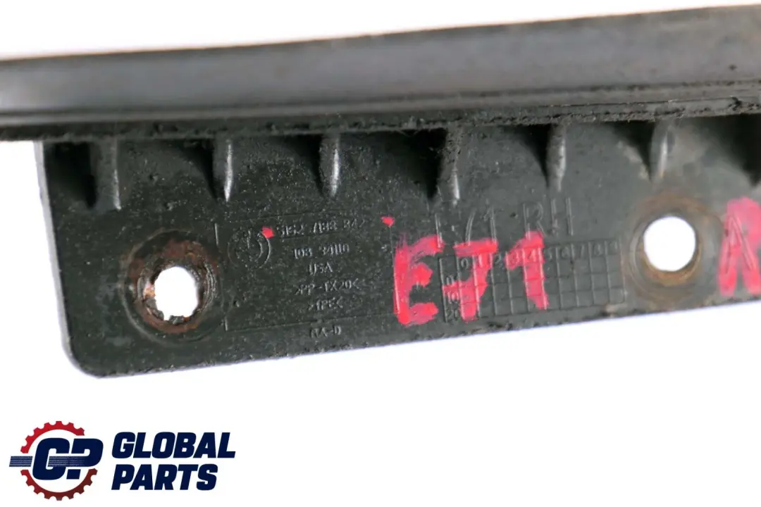 Deflector Lip Rear Right O/S Trim to BMW X6 Series E71 with Part number 7188842 BMW X6 Series E71 Deflector Lip Rear Right O/S Trim - SKU 7188842 - Part number 7188842