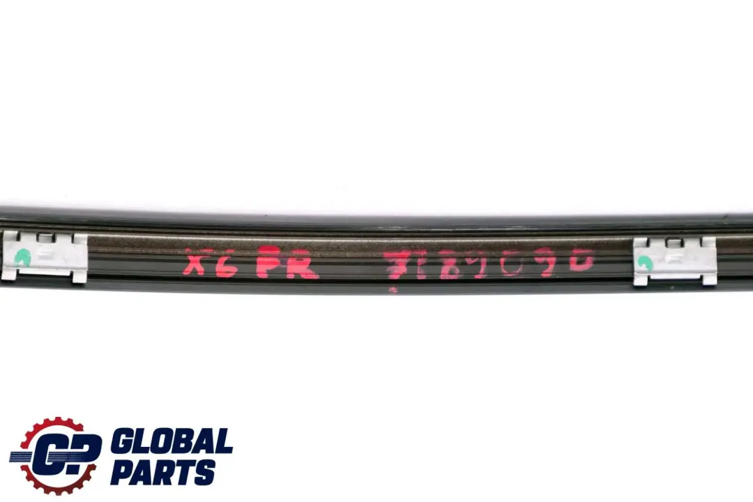 Finisher Window Frame Top Door Front Right O/S Black to BMW X6 Series E71 with Part number 7189090 BMW X6 Series E71 Finisher Window Frame Top Door Front Right O/S Black - SKU 7189090 - Part number 7189090