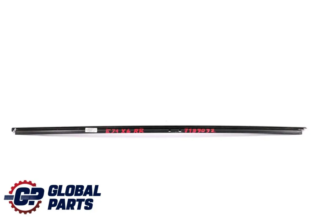 BMW X6 er E71 Blende Fensterrahmen Oben Tür Hinten Rechts Schwarz - SKU 7189092 - Teilenummer 7189092
