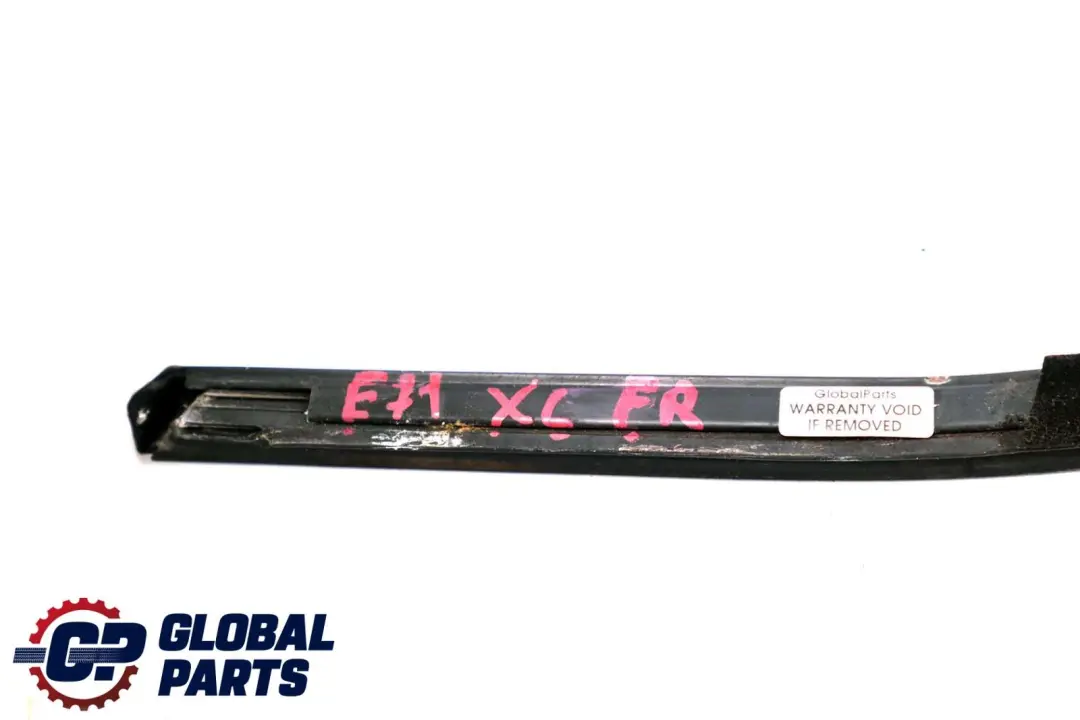 Front Right O/S Door Outer Weatherstrip Seal Black to BMW X6 Series E71 with Part number 7189094 BMW X6 Series E71 Front Right O/S Door Outer Weatherstrip Seal Black - SKU 7189094 - Part number 7189094