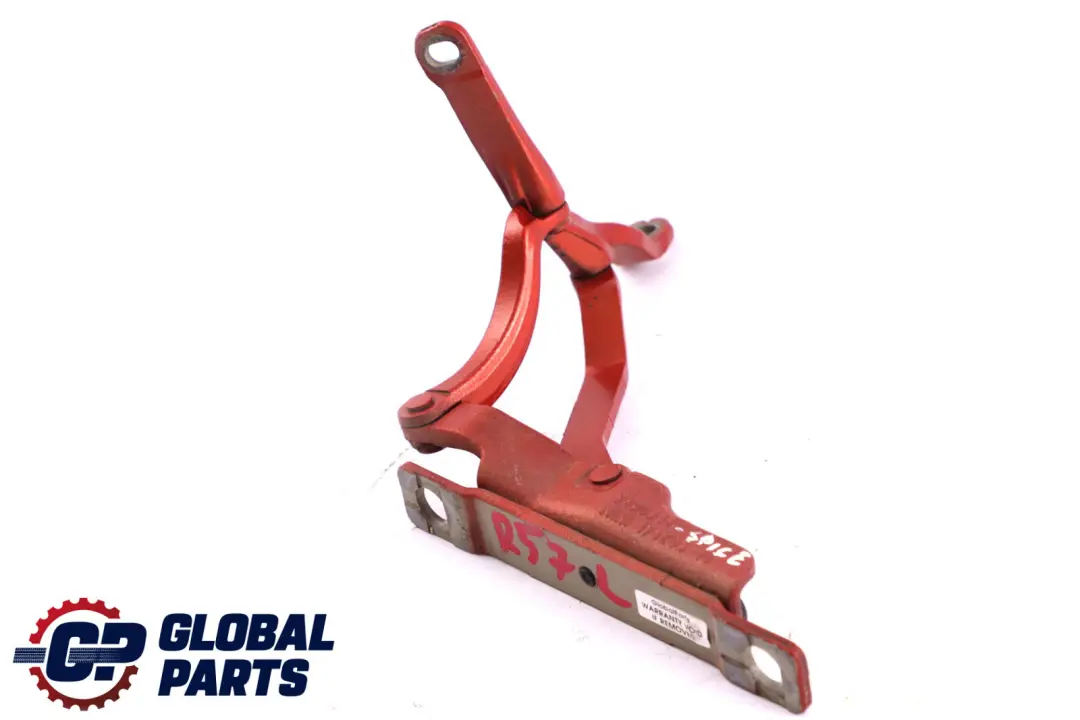 Left Boot Trunk Tailgate Hinge N/S Chili Red to BMW Mini Cooper Cabrio R57 with Part number 7190331 BMW Mini Cooper Cabrio R57 Left Boot Trunk Tailgate Hinge N/S Chili Red - SKU 7190331-SPICE - Part number 7190331