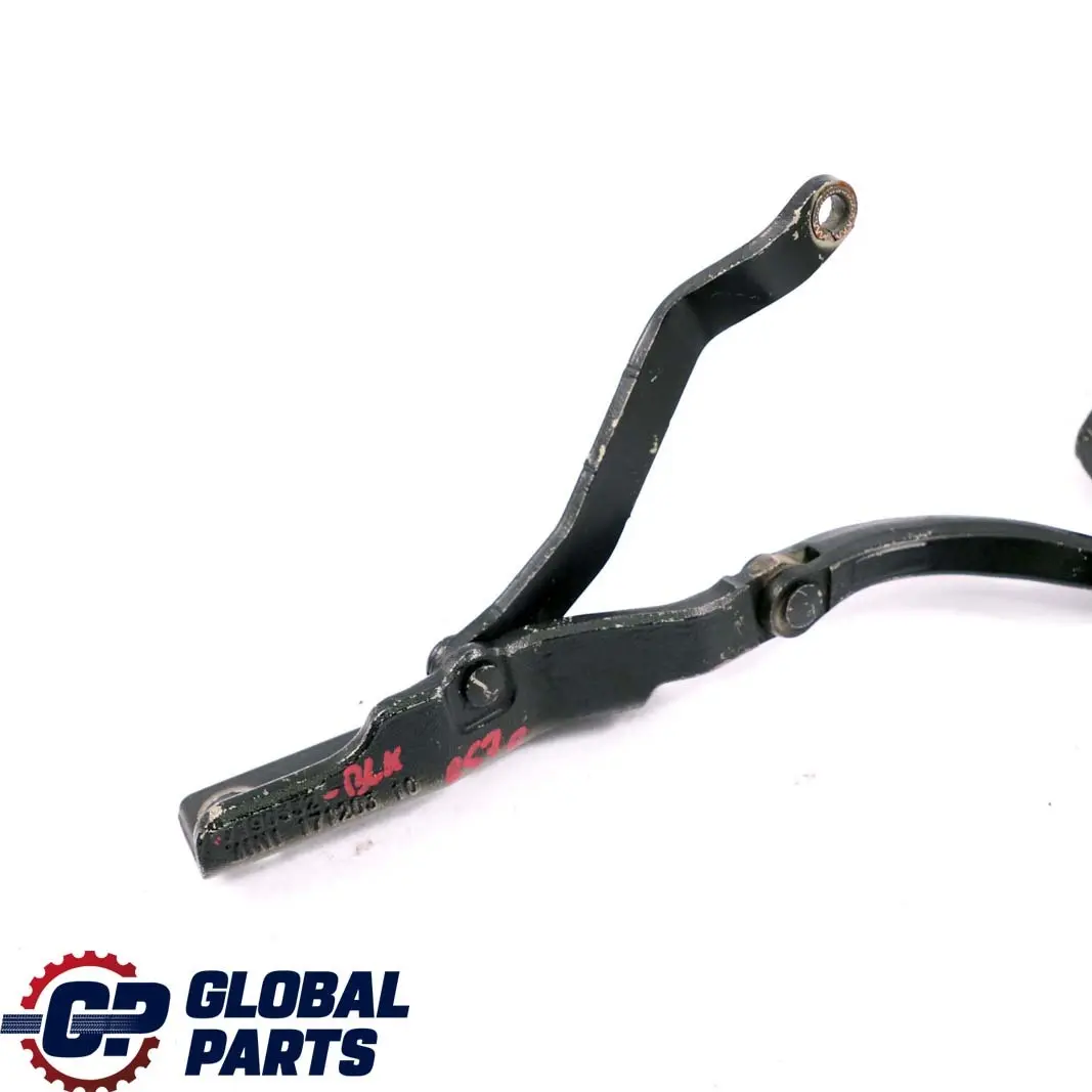 Boot Trunk Lid Tailgate Hinge Right O/S Black to Mini Cooper Cabrio R57 with Part number 7190332 Mini Cooper Cabrio R57 Boot Trunk Lid Tailgate Hinge Right O/S Black - SKU 7190332-BLK - Part number 7190332