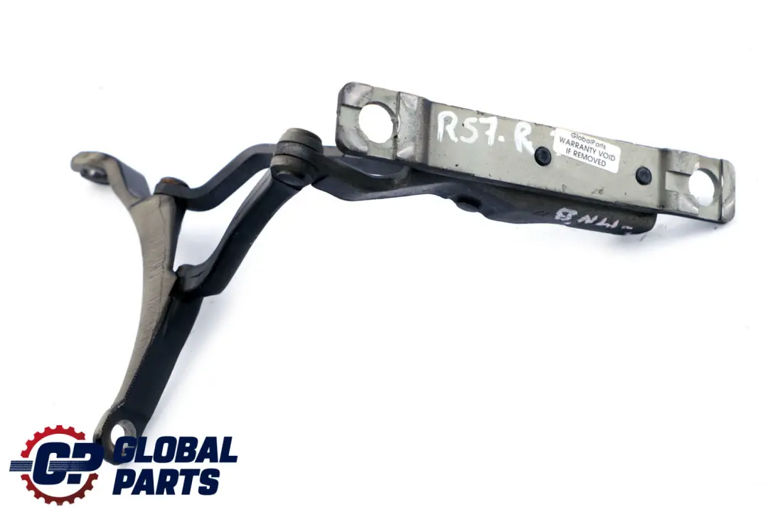 Right Boot Trunk Tailgate Hinge O/S Midnight Black to BMW Mini Cooper Cabrio R57 with Part number 7190332 BMW Mini Cooper Cabrio R57 Right Boot Trunk Tailgate Hinge O/S Midnight Black - SKU 7190332-MNB - Part number 7190332