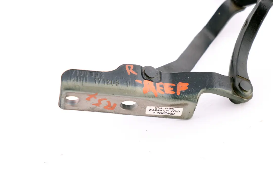  *BMW Mini Cabrio R57 Scharnier Heckklappe Rechts Reef Blue Blau - SKU 7190332-REEF - Teilenummer 2758376