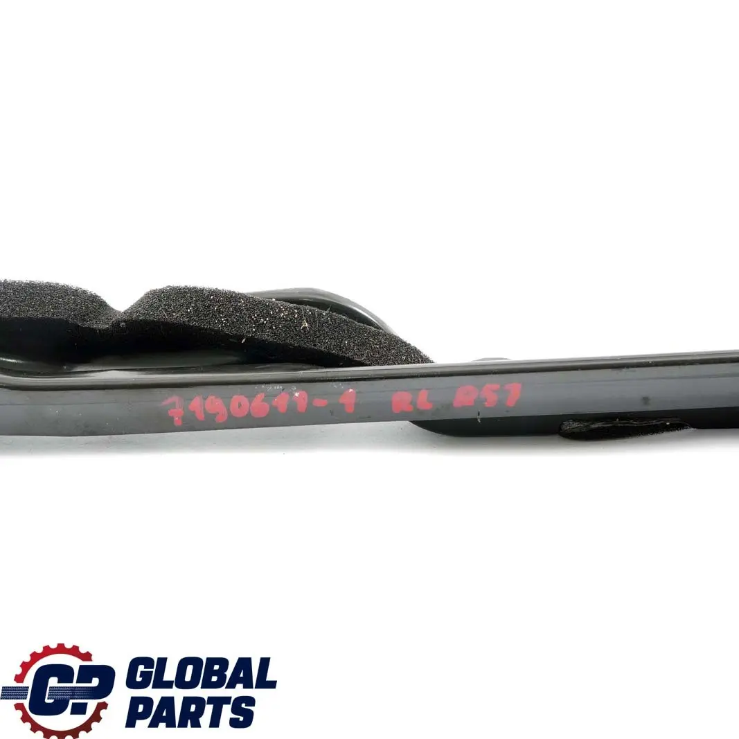 Mini R57 Cabrio Left Rear N/S Quarter Window Connection Angle Trim - SKU 7190611-1 - Part number 7190611