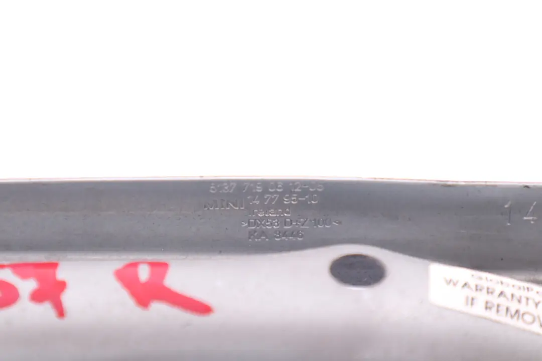 R57N LCI Angolo Collegamento Destra per Mini R57 con numero di parte 7190612 Mini R57 R57N LCI Angolo Collegamento Destra - SKU 7190612 - Numero di parte 7190612