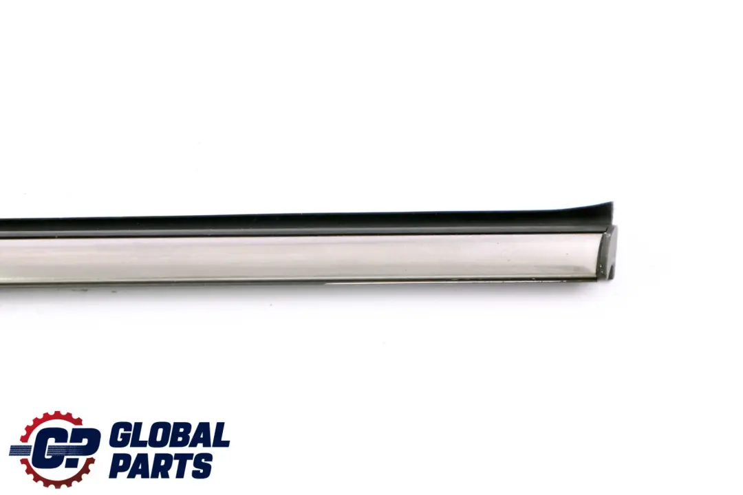 Right O/S Window Outer Weatherstrip Seal Chrome to Mini Cooper R57 Cabrio Rear with Part number 7190616 Mini Cooper R57 Cabrio Rear Right O/S Window Outer Weatherstrip Seal Chrome - SKU 7190616 - Part number 7190616