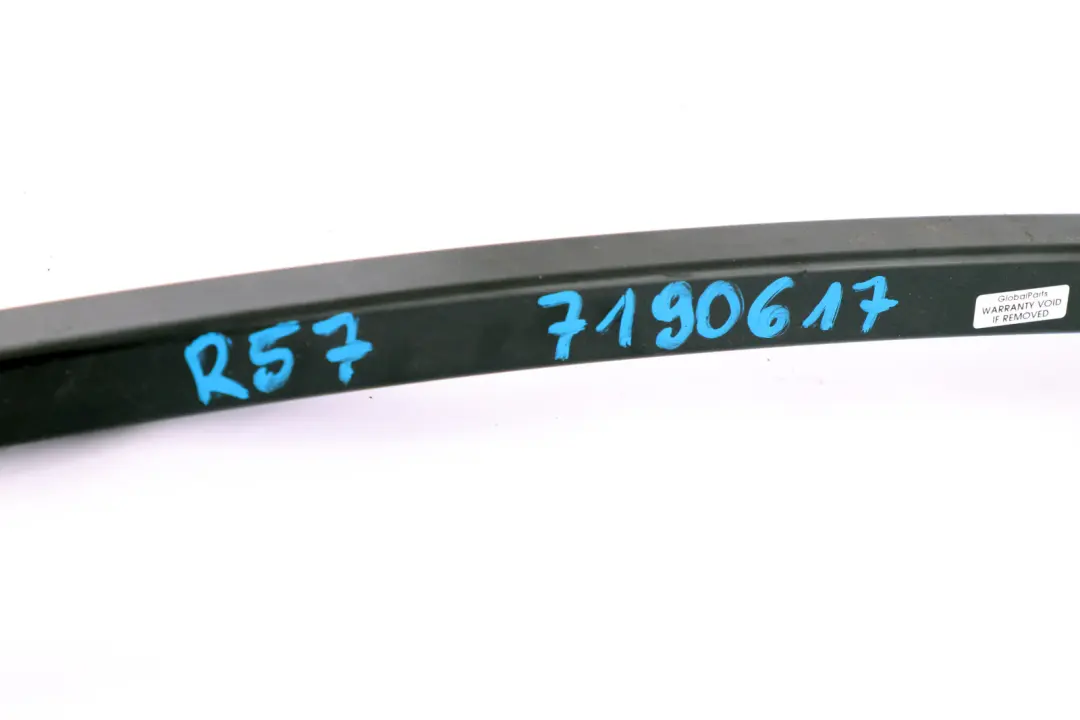 Rollover Roll Bar Centre Support to BMW Mini Cooper Cabrio Convertible R57 with Part number 7190617 BMW Mini Cooper Cabrio Convertible R57 Rollover Roll Bar Centre Support - SKU 7190617 - Part number 7190617