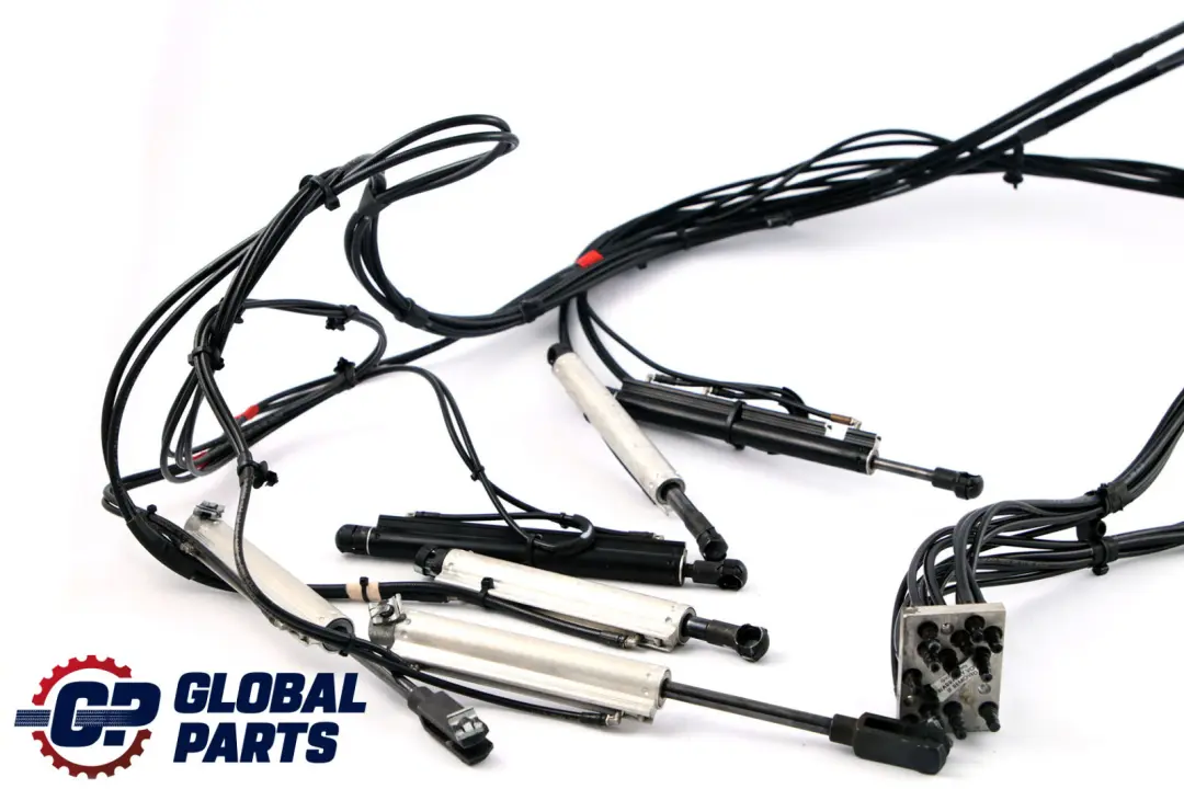 Bisagras Tapa Compartimento Capó Techo Cilindros Hidráulicos Completos para BMW E88 con número de pieza 7190675 BMW E88 Bisagras Tapa Compartimento Capó Techo Cilindros Hidráulicos Completos - SKU 7190675 - Número de pieza 7190675