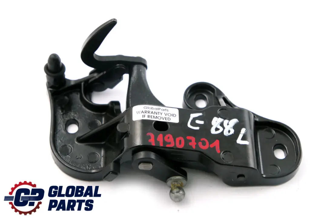 Faltverdeck Verriegeln Links N/S für BMW 1 er E88 mit Teilenummer 7190701 BMW 1 er E88 Faltverdeck Verriegeln Links N/S - SKU 7190701 - Teilenummer 7190701