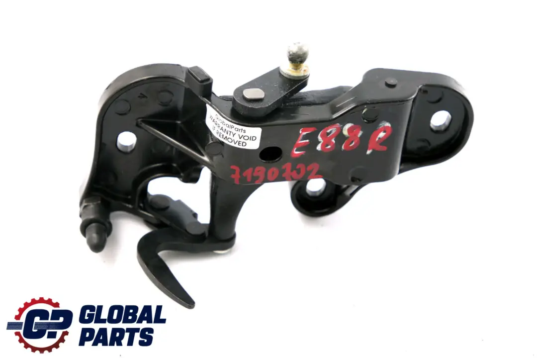 Cerradura Derecha Tapa Plegable 5434 para BMW E88 con número de pieza 7190702 BMW E88 Cerradura Derecha Tapa Plegable 5434 - SKU 7190702 - Número de pieza 7190702