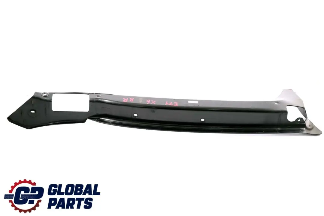 BMW X6 Series E71 Rear Tailgate Left Water Gutter Cover Protector N/S - SKU 7190775 - Part number 7190775