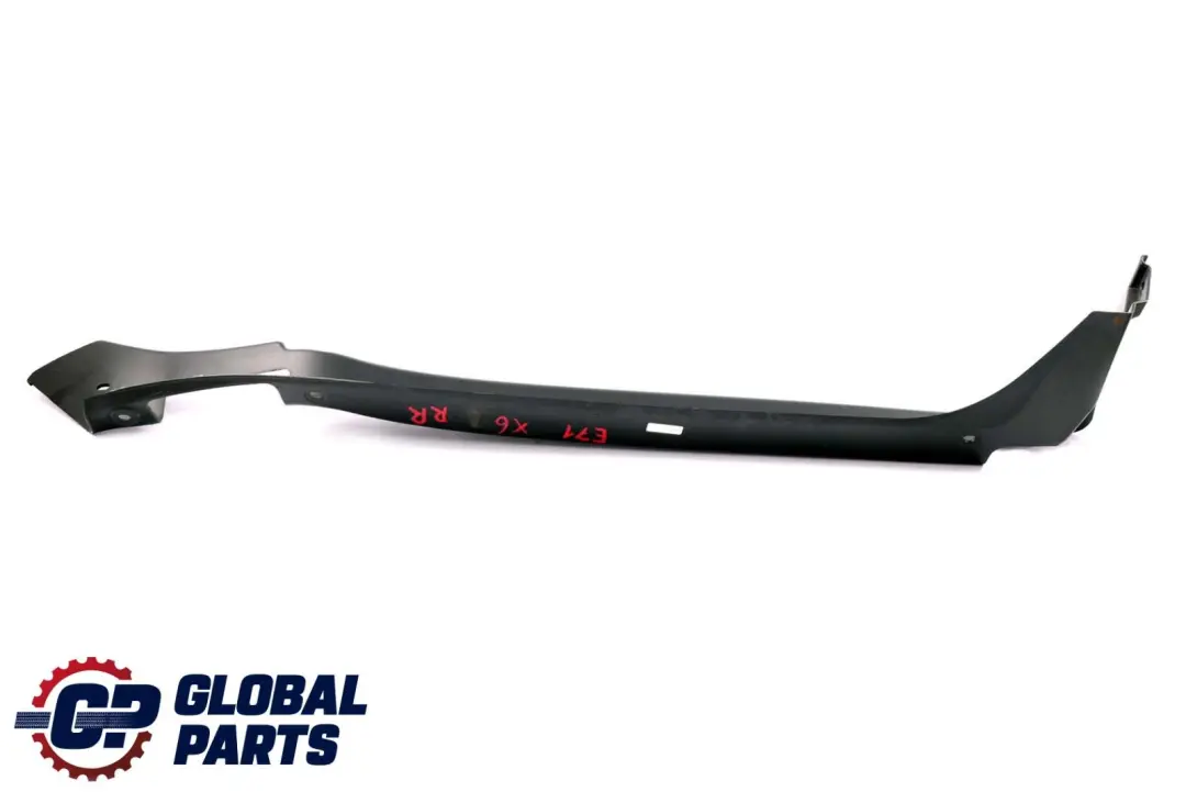 BMW X6 E71 Portellone posteriore sinistro Protezione grondaia acqua - SKU 7190775 - Numero di parte 7190775
