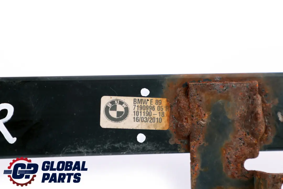 V-strut Front Axle Carrier Reinforcement Right O/S to BMW Z4 Series E89 with Part number 7190996 BMW Z4 Series E89 V-strut Front Axle Carrier Reinforcement Right O/S - SKU 7190996 - Part number 7190996