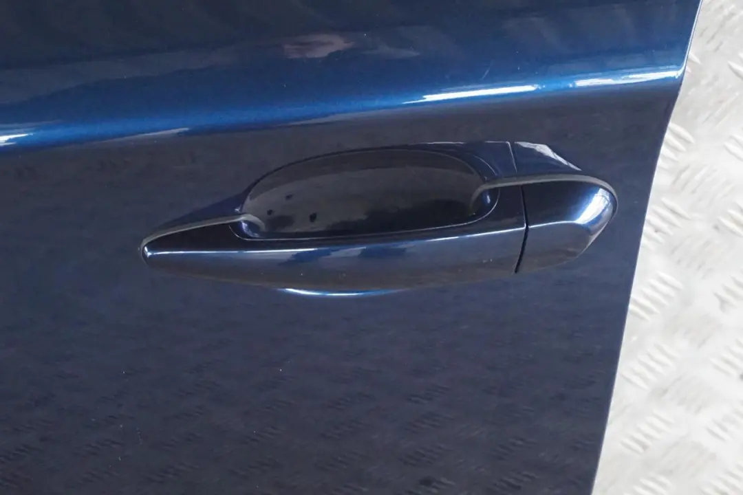 BMW 1 er E87 Fahrerseite Tür Vorne Links Tiefseeblau Blau Metallic - A76 - SKU 7191011-DSB - Teilenummer 7191011