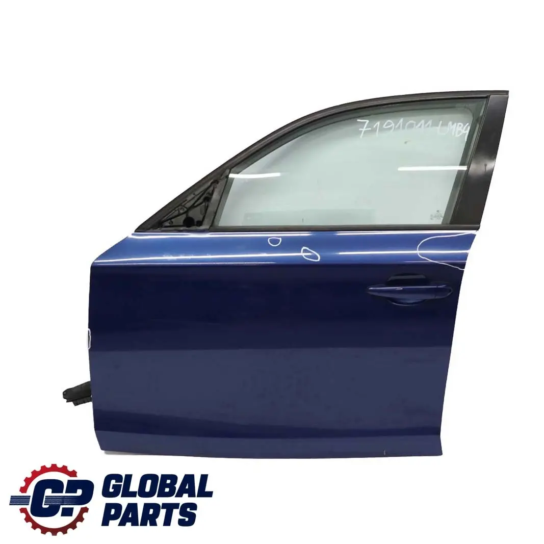 £*BMW 1 E87 4 Door Front Left N/S Le Mans Blau Blue Metallic - 381