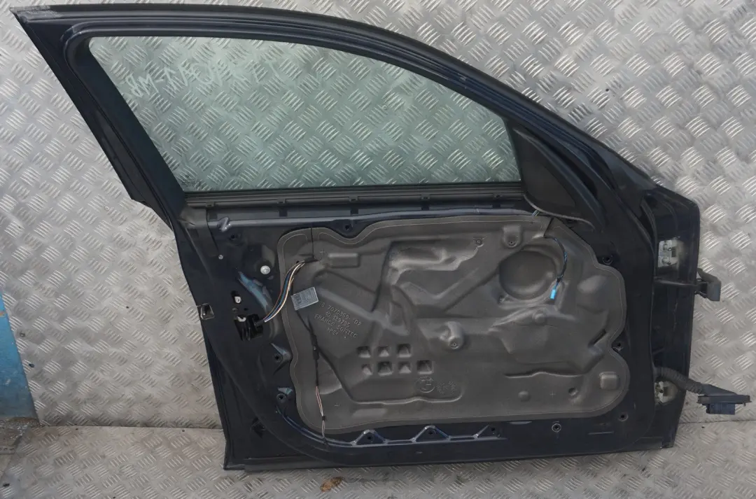 Door Front Left N/S Monacoblau Blue Blau Metallic - A35 to BMW 1 SERIES 2 E87 E87N with Part number 7191011 BMW 1 SERIES 2 E87 E87N Door Front Left N/S Monacoblau Blue Blau Metallic - A35 - SKU 7191011-MB2 - Part number 7191011