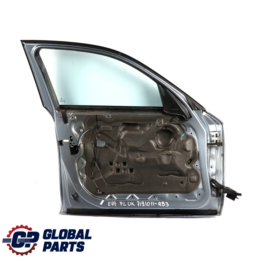 Door Front Left N/S Quarzblau Blau Blue Metallic - A18 to BMW 1 Series E87 3 with Part number 7191011 BMW 1 Series E87 3 Door Front Left N/S Quarzblau Blau Blue Metallic - A18 - SKU 7191011-QB3 - Part number 7191011