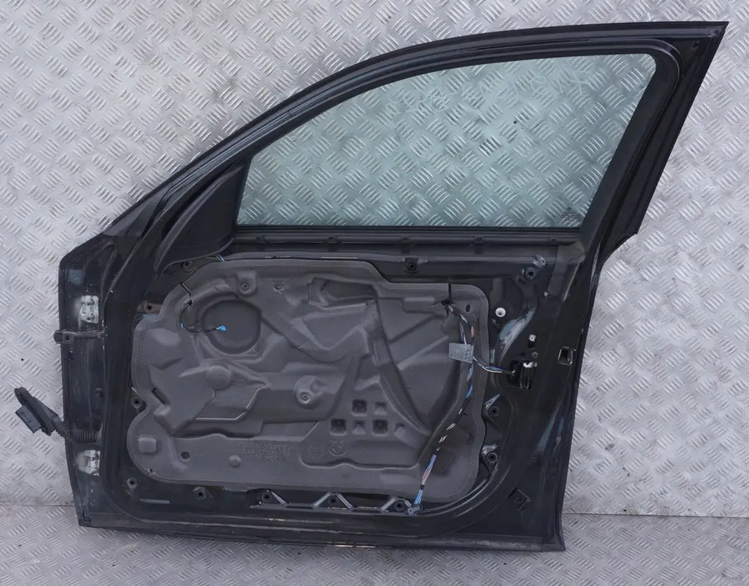 BMW 1 E87 drzwi prawe przednie black saphire 475 - SKU 7191012-BS23 - Numer Części 7191012