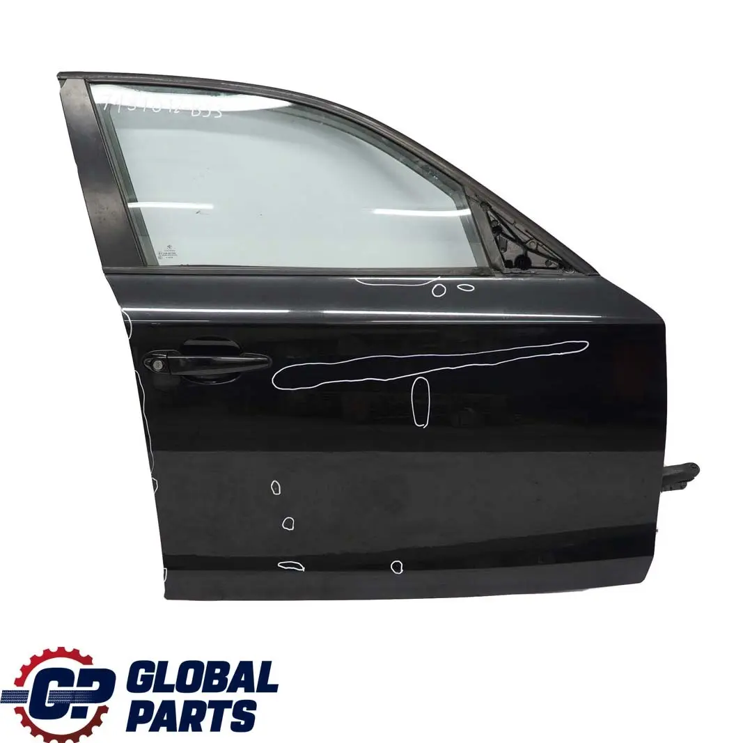 BMW 1 Series E87 4 Door Front Right O/S Black Sapphire Metallic - 475 - SKU 7191012-BS4 - Part number 7191012