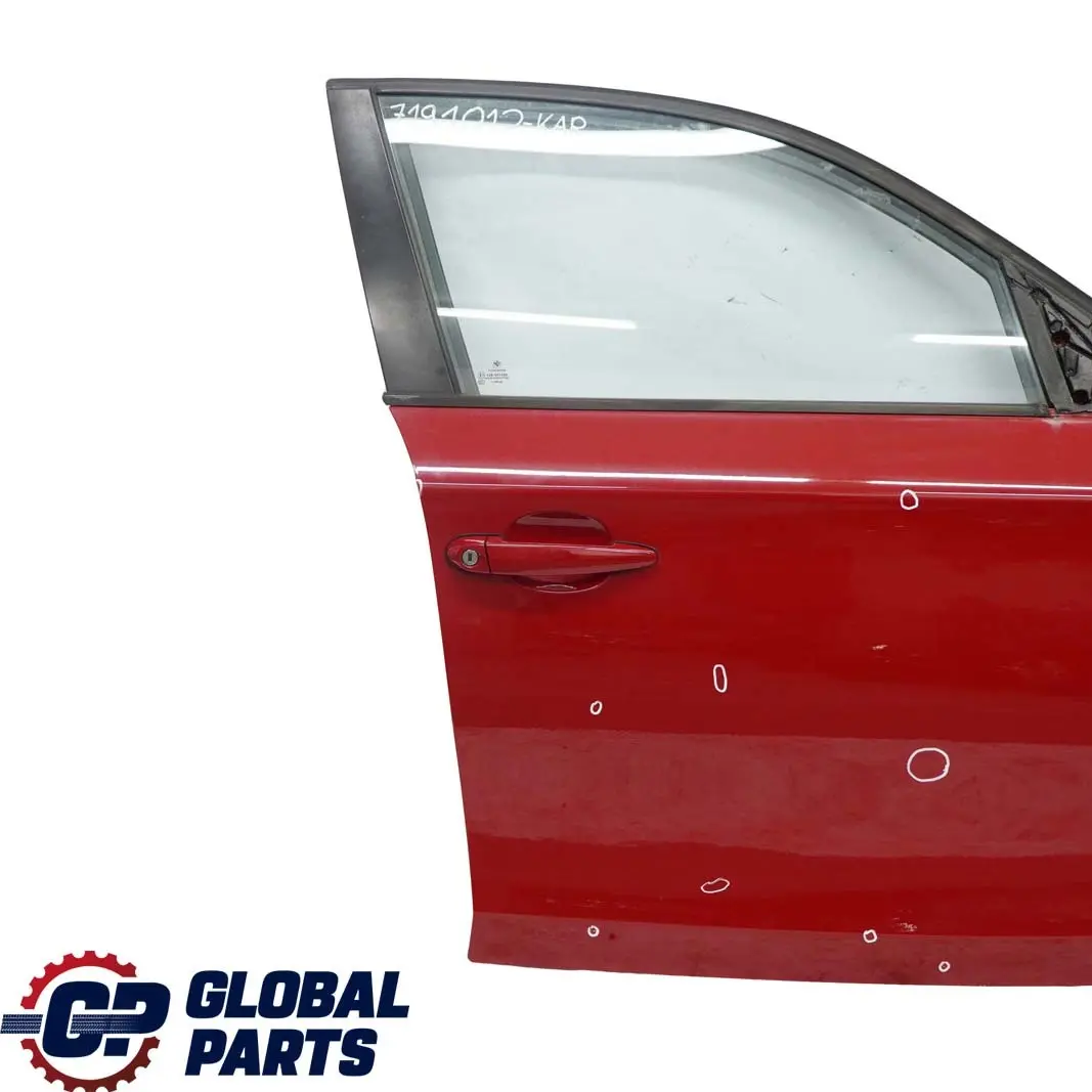 BMW 1 Series E87 Door Front Right O/S Karmesinrot Crimson Red - A61 - SKU 7191012-KAR - Part number 7191012