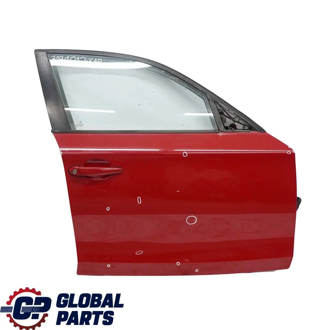 BMW 1 Series E87 Door Front Right O/S Karmesinrot Crimson Red - A61 - SKU 7191012-KAR - Part number 7191012