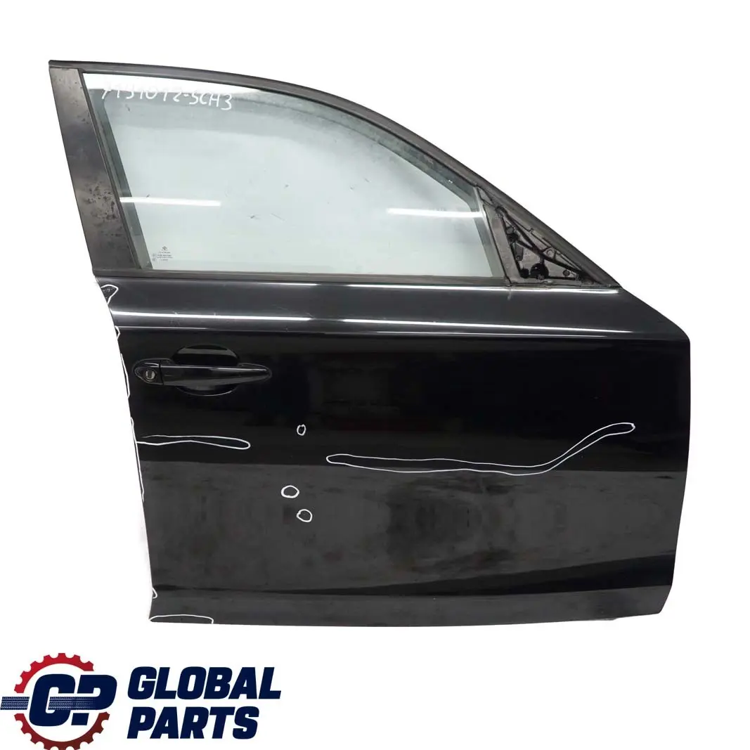 BMW 1 Series E87 3 Door Front Right O/S Schwarz 2 Black - 668 - SKU 7191012-SCH3 - Part number 7191012