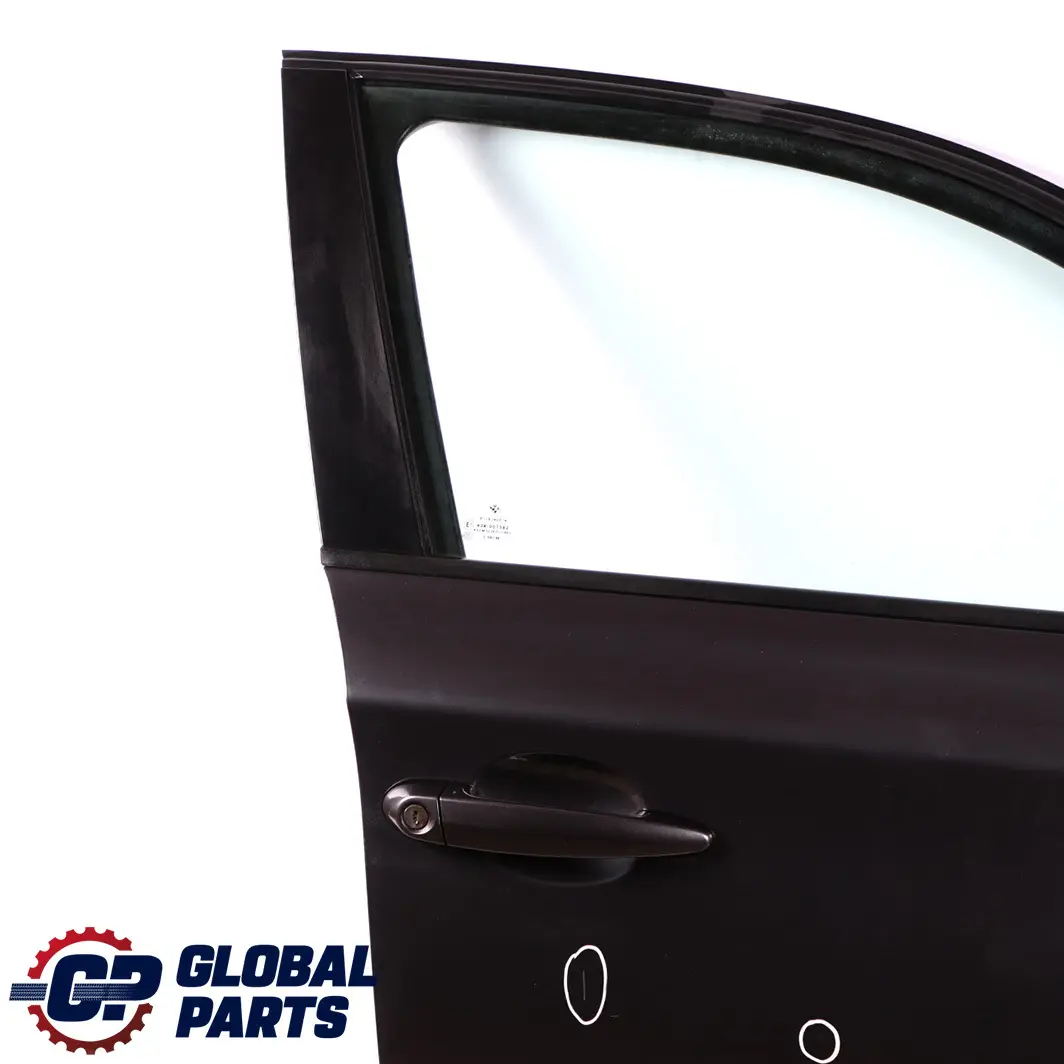 Door Front Right O/S Sparkling Graphite Metallic - A22 to BMW 1 Series E87 4 with Part number 7191012 BMW 1 Series E87 4 Door Front Right O/S Sparkling Graphite Metallic - A22 - SKU 7191012-SG4 - Part number 7191012