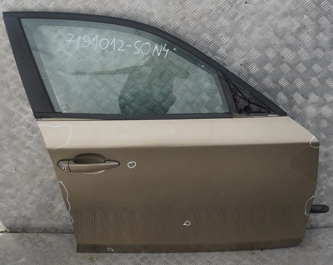 Door Front Right O/S Sonora Metallic - A23 to BMW 1 SERIES 4 E87 E87N with Part number 41517191012 BMW 1 SERIES 4 E87 E87N Door Front Right O/S Sonora Metallic - A23 - SKU 7191012-SON4 - Part number 41517191012