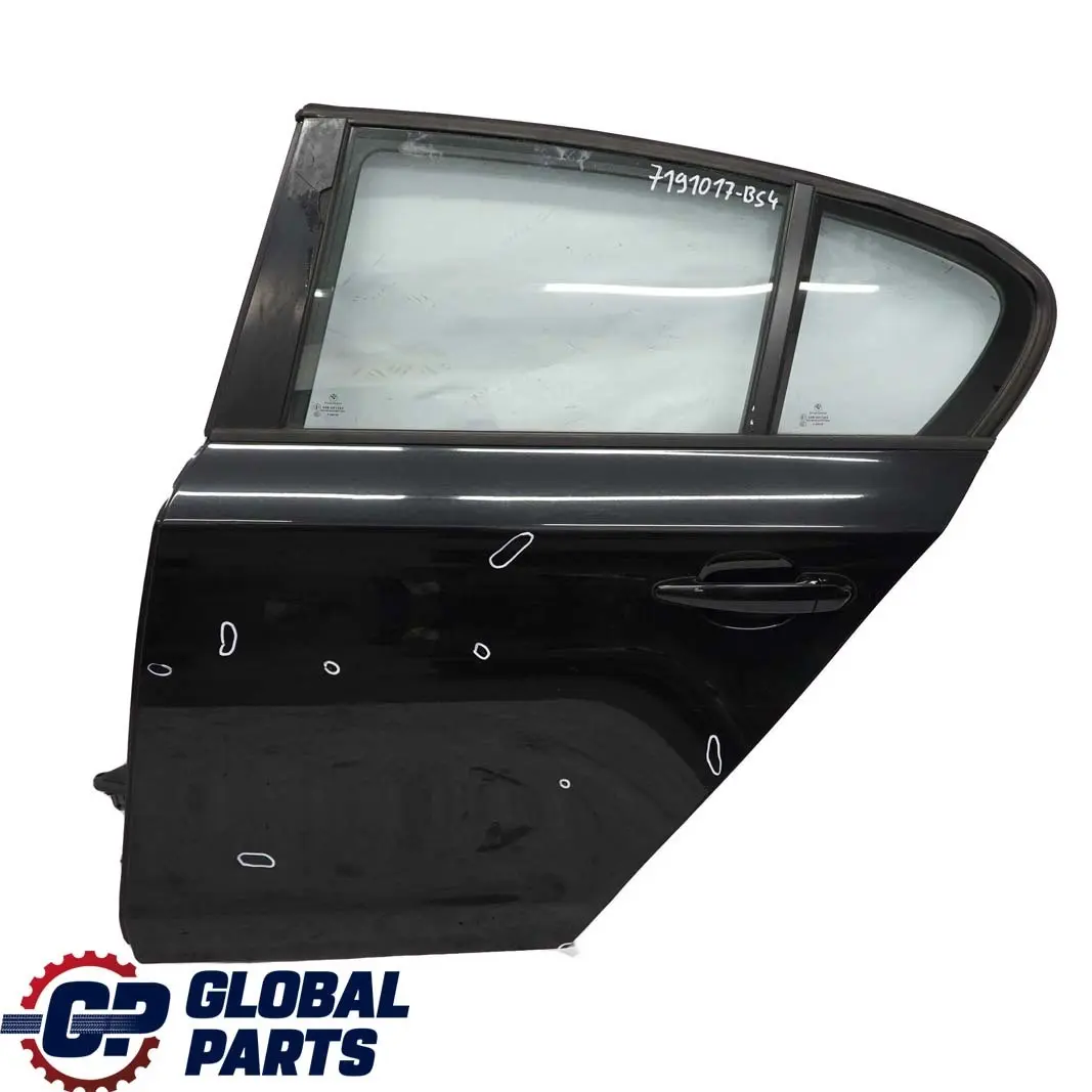 BMW E87 4 Puerta Trasera Izquierda Negro Zafiro Metalico - 475 - SKU 7191017-BS4 - Número de pieza 7191017