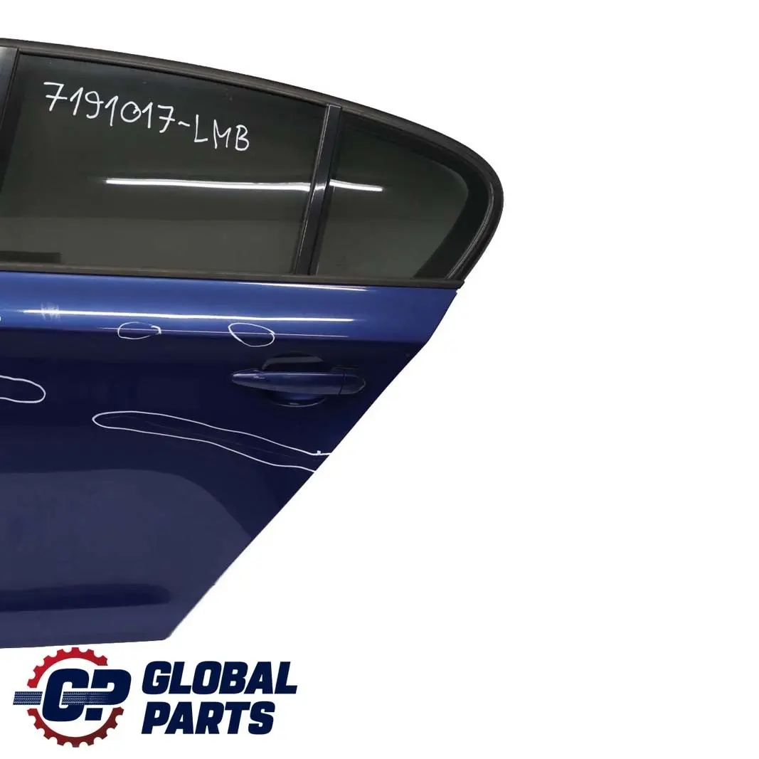 Tür hinten links Le Mans Blau Metallic - 381 für BMW 1 er E87 E87 LCI mit Teilenummer 7191017 BMW 1 er E87 E87 LCI Tür hinten links Le Mans Blau Metallic - 381 - SKU 7191017-LMB - Teilenummer 7191017