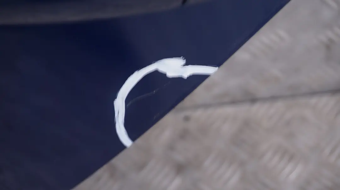 BMW 1 SERIES 2 E87 E87N Door Rear Left N/S Le Mans Blau Blue Metallic - 381 - SKU 7191017-LMB2 - Part number 7191017