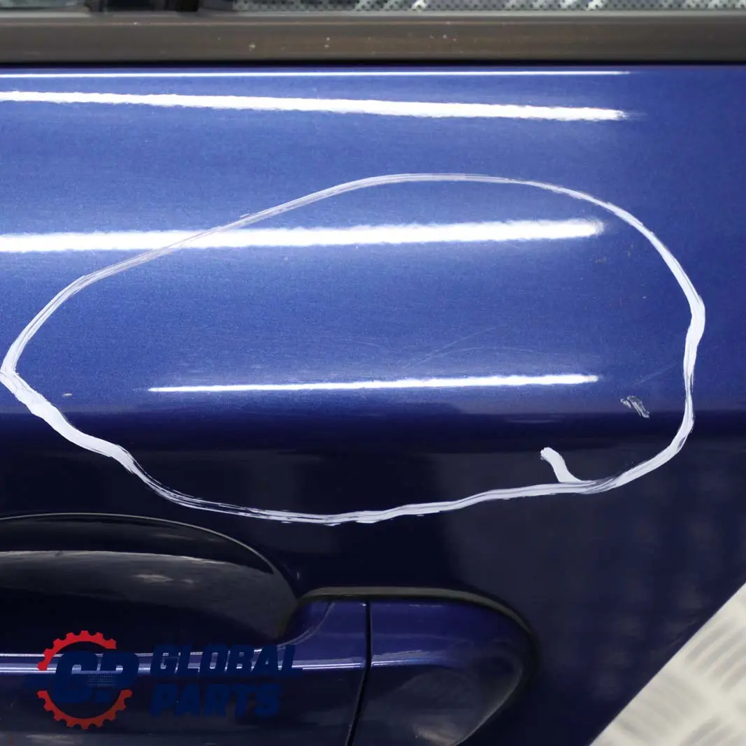 Door Rear Left N/S Le Mans Blau Blue Metallic - 381 to BMW 1 Series E87 4 with Part number 7191017 BMW 1 Series E87 4 Door Rear Left N/S Le Mans Blau Blue Metallic - 381 - SKU 7191017-LMB4 - Part number 7191017