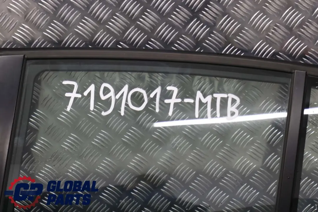 BMW 1 er E87 LCI Fahrerseite Tür hinten links Montegoblau Blau Metallic A51 - SKU 7191017-MTB - Teilenummer 7191017