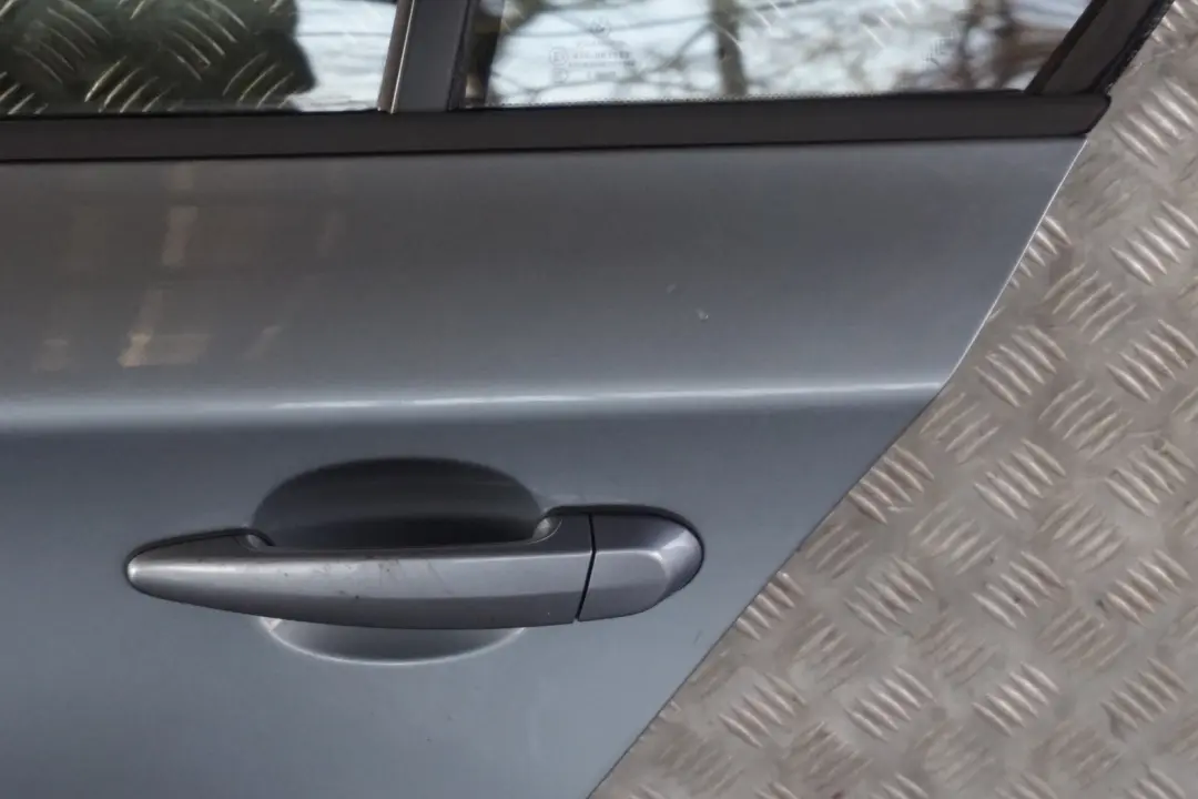 Door Rear Left N/S Quarzblau Blue Metallic - A18 to BMW 1 Series 3 E87 with Part number 7191017 BMW 1 Series 3 E87 Door Rear Left N/S Quarzblau Blue Metallic - A18 - SKU 7191017-QB3 - Part number 7191017