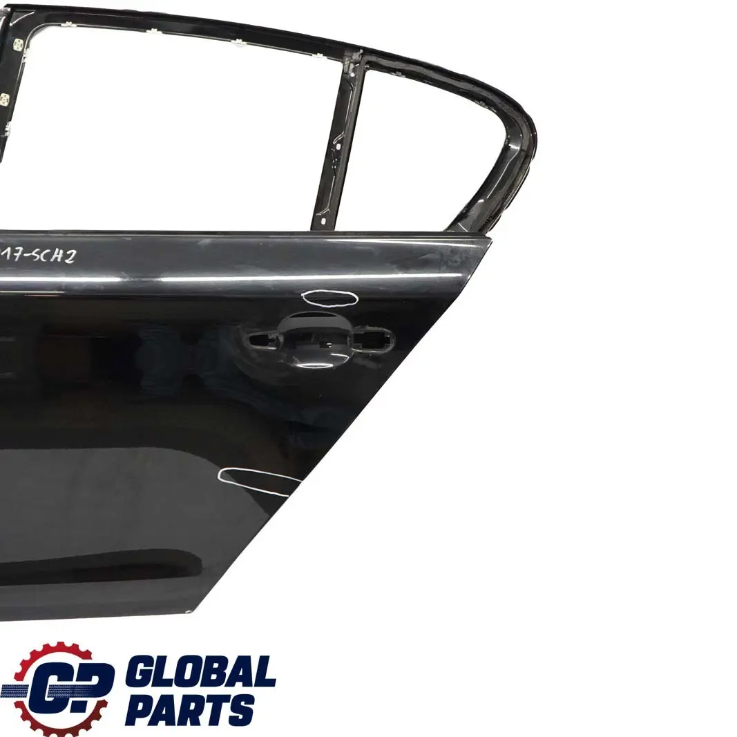 BMW 1 Series 2 E87 Door Rear Left N/S Schwarz II Black 2 - 668 - SKU 7191017-SCH2 - Part number 7191017