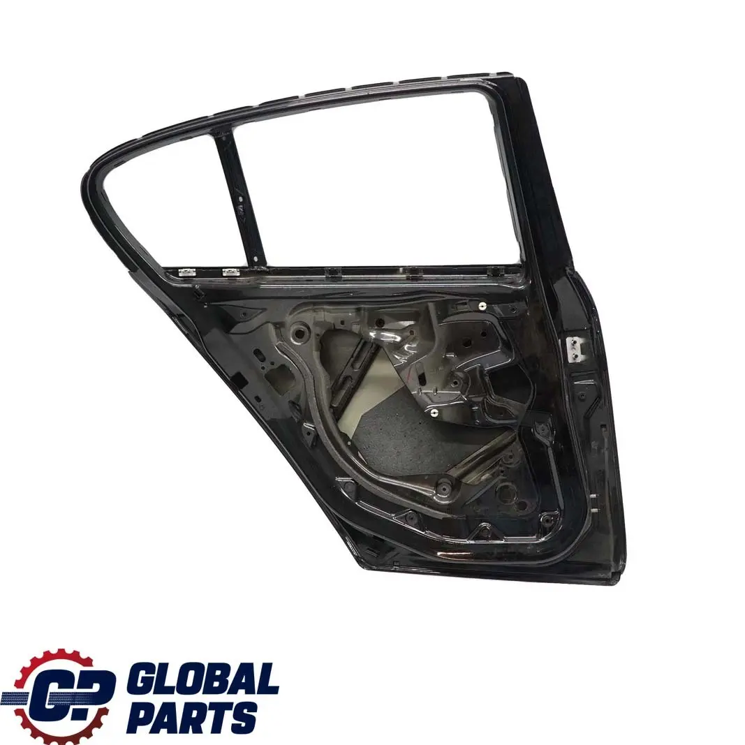 BMW 1 Series 2 E87 Door Rear Left N/S Schwarz II Black 2 - 668 - SKU 7191017-SCH2 - Part number 7191017