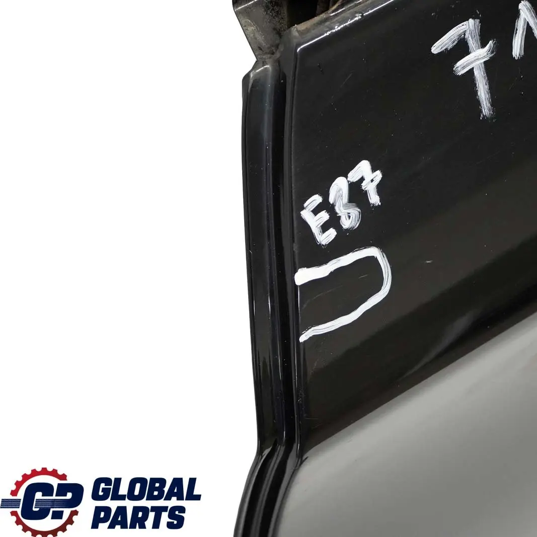 BMW 1 Series 2 E87 Door Rear Left N/S Schwarz II Black 2 - 668 - SKU 7191017-SCH2 - Part number 7191017