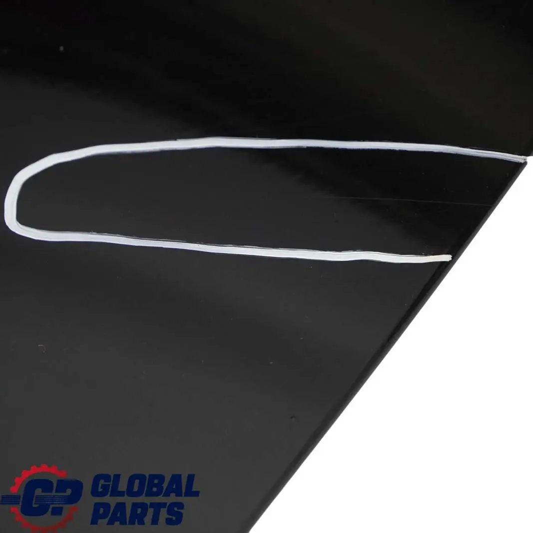 BMW 1 Series 2 E87 Door Rear Left N/S Schwarz II Black 2 - 668 - SKU 7191017-SCH2 - Part number 7191017