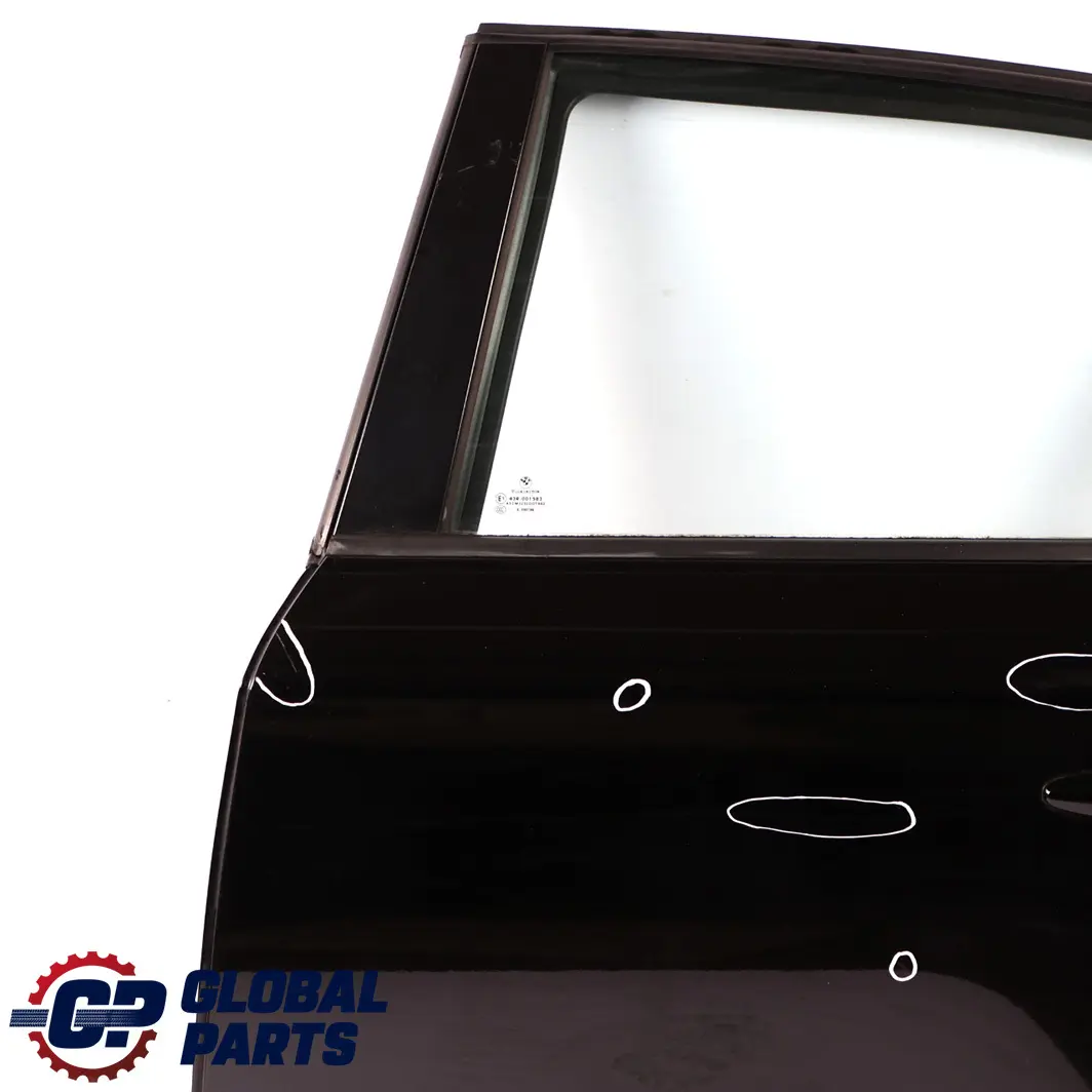 Door Rear Left N/S Schwarz 2 Black - 668 to BMW 1 Series 4 E87 with Part number 7191017 BMW 1 Series 4 E87 Door Rear Left N/S Schwarz 2 Black - 668 - SKU 7191017-SCH4 - Part number 7191017
