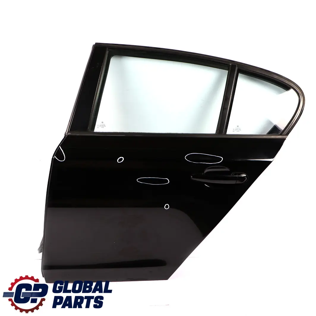 Door Rear Left N/S Schwarz 2 Black - 668 to BMW 1 Series 4 E87 with Part number 7191017 BMW 1 Series 4 E87 Door Rear Left N/S Schwarz 2 Black - 668 - SKU 7191017-SCH4 - Part number 7191017