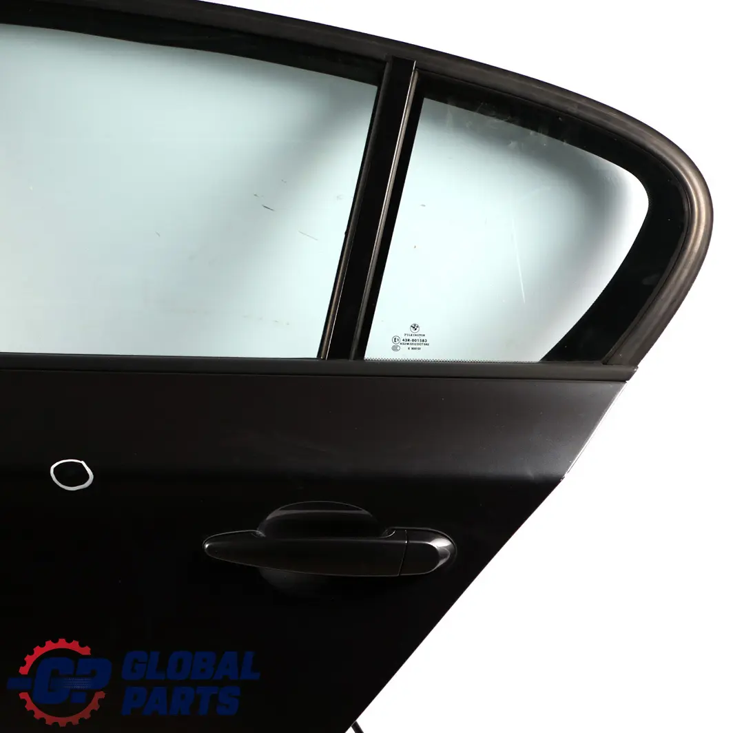 Door Rear Left N/S Sparkling Graphite Metallic - A22 to BMW 1 Series E87 with Part number 7191017 BMW 1 Series E87 Door Rear Left N/S Sparkling Graphite Metallic - A22 - SKU 7191017-SG - Part number 7191017